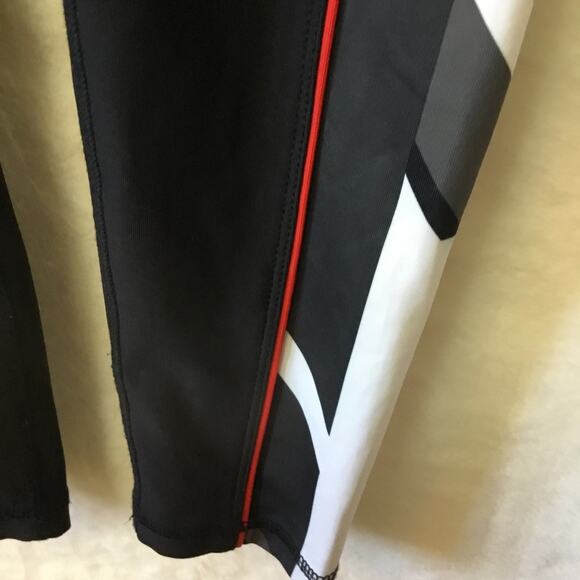 Xersion Athletic Black with White Pattern Legging - Picture 4 of 9